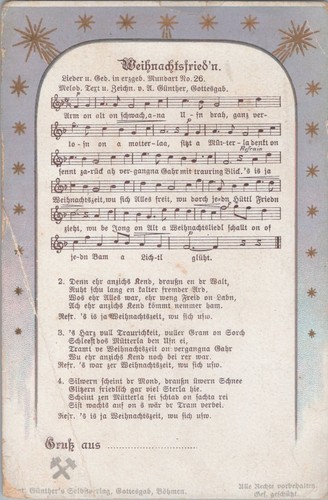 Cartolina canzone - cartolina,,