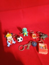 LOTTO DI 7 PORTACHIAVI VINTAGE ANNI 70-80