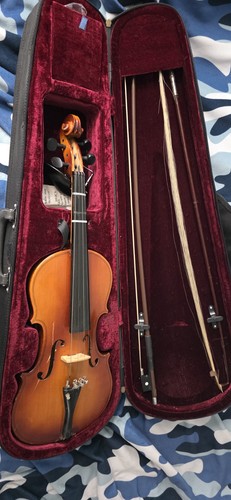 Acoustic brown violin - acoustic,