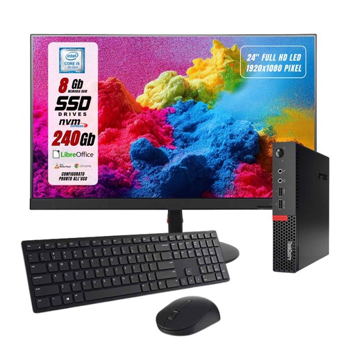 Postazione completa lenovo - postazione, pc