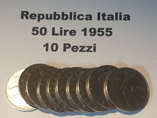 Lotto 10 Pezzi Repubblica