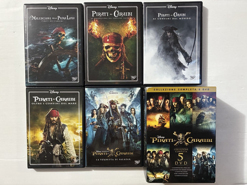 Pirati dei caraibi box dvd - pirati,