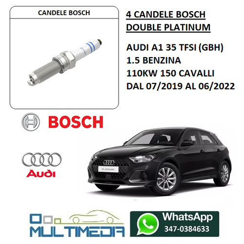 Candele bosch double - 4,