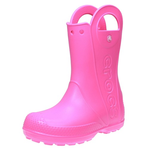 Crocs rain boot - fuxia,