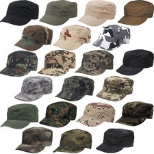US Bustina Bdu Cappello Molti Colori S-XXL Army Mimetico Rip Fermata Cappuccio