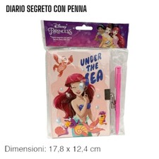Diario segreto sirenetta - segreto, ariel