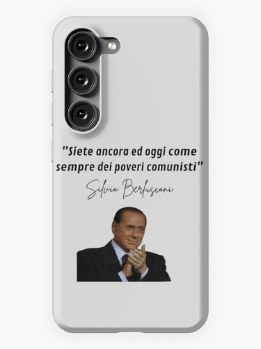 Cover cellulare silvio - cover,