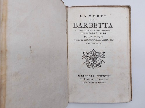 Morte del barbetta celebre - morte,
