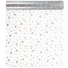  1 Roll Glitter Star Pvc Film
