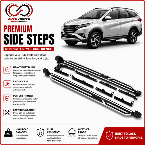 Running boards side steps - running,