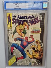 AMAZING SPIDER-MAN #57 CGC 9.6 FEBRUARY 1968 KA-ZAR ZABU ROMITA MARVEL COMICS
