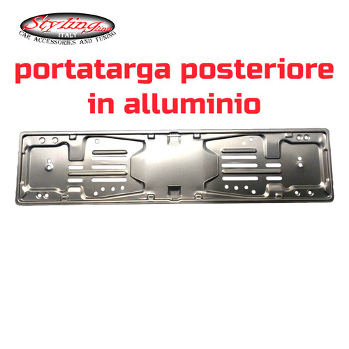 Portatarga auto posteriore - auto, in