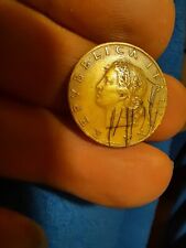 Moneta Rarissima 20 Lire 1958 Repubblica Italiana  con difetti di conio