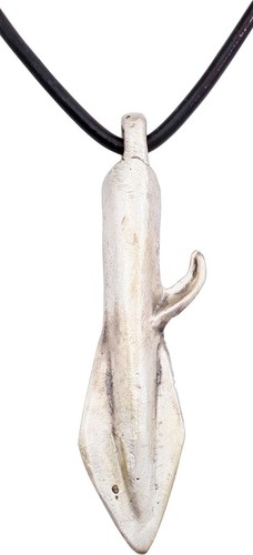 Collana pendente punta - punta, di