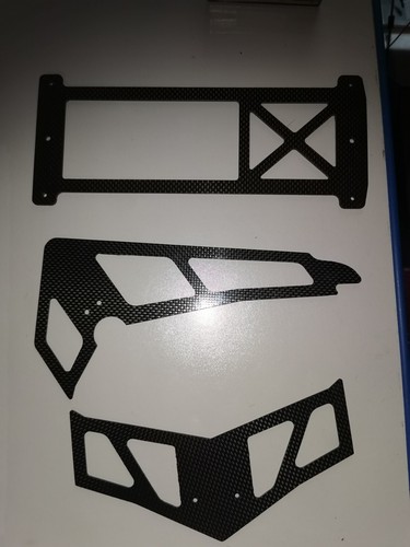 Kit conduttore cfk piastra - kit, +