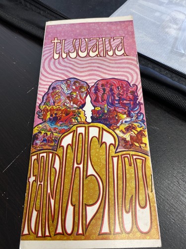Brochure vintage tijuana - brochure,