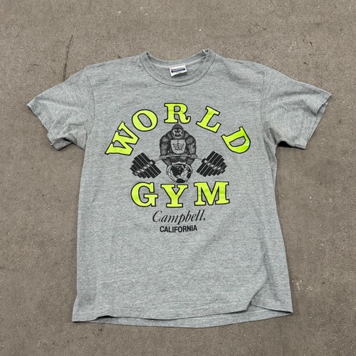 Shirt vintage world - t-shirt, gym