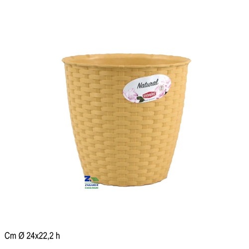 Vaso portavaso linea natural - vaso,