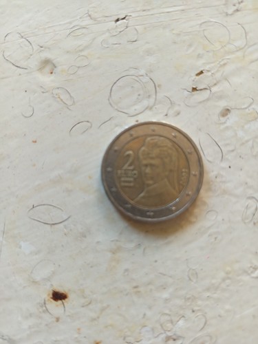 Rara moneta euro austria - moneta, 2