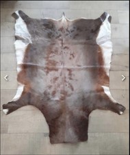 Tappeto Pelle Antilope Nera