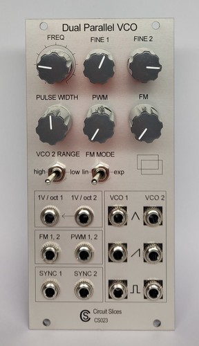 Eurorack vco doppio - eurorack,