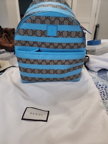 Zaino gucci supreme tela - gg, in