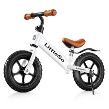 LittleSo Bici Senza Pedali Kick Bike per Bambini 12/14 Pollici con Supporto Ultraleggera
