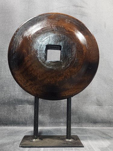 Ruota carrello legno - , vintage
