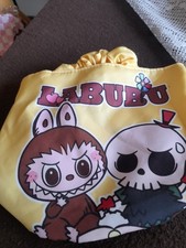 Borsa Gialla Stampa Mostri