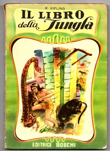 Libro della jungla - libro,