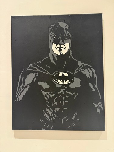 Batman opera originale - , dipinta