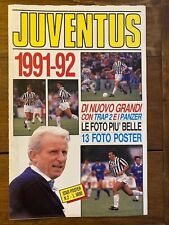 JUVENTUS  1991 - 92 - Star Poster 2 - Formato gigante Foto + Poster - R. Baggio