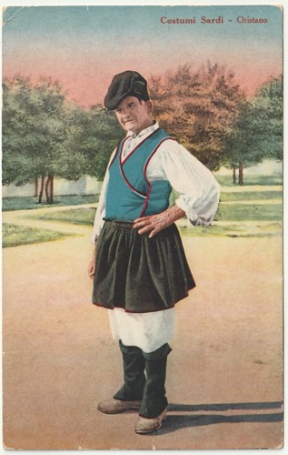Oristano costumi sardi - -,