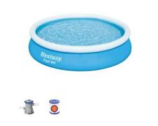 Set piscina fuoriterra rotonda