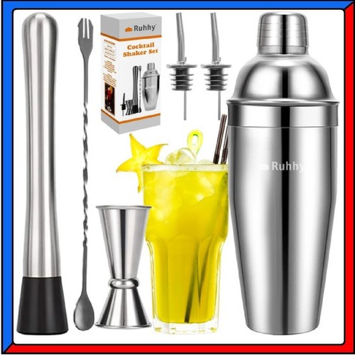 Set bartender shaker - bartender,