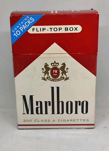 Vintage marlboro flip top box - marlboro,