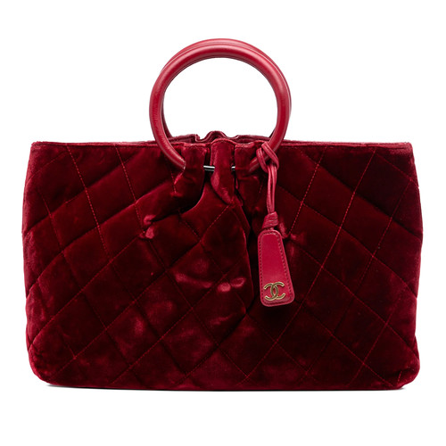Chanel matelassé velours - cc,