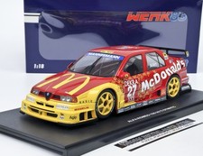 Alfa Romeo 155 V6 #27 M.Alen TI McDonald's DTM Helsinki 1995 WERK83 1:18