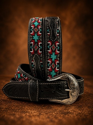 Cintura western pelle - in,