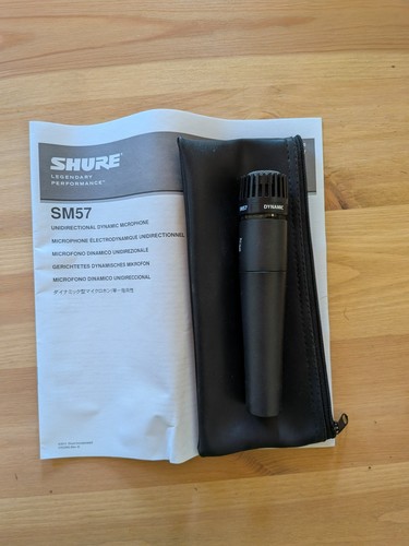 Shure sm57 microfono dinamico - shure,