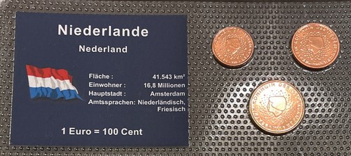 Olanda lotto monete fdc - olanda,