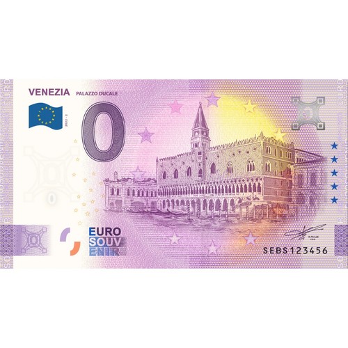 Zero euro souvenir - zero,