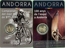Andorra 2 x 2 euro CoinCard