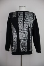 MOSCHINO SWIM FELPA UOMO TG M SWEATSHIRT MAN ITALY VINTAGE COTONE LOGO