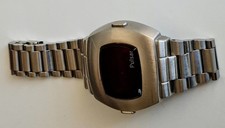 VINTAGE 1970  QUARTZ  HAMILTON PULSAR P2 2900  LED  ORIGINALE  WATCH INOX 007