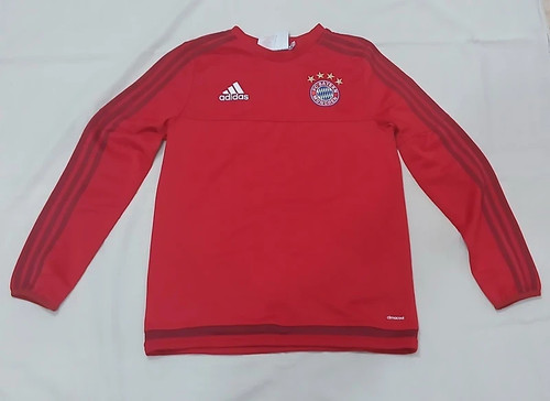 Felpa rossa adidas bayern - felpa,