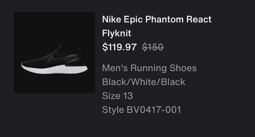 Scarpe corsa nike epic - corsa,
