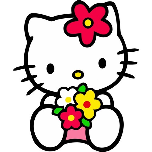 Cialda ostia hello kitty - cialda,