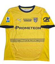MAGLIA CALCIO PARMA MATCH WORN PREPARATA INDOSSATA HERNANI VS COMO 2024/25 PUMA