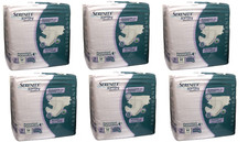 6 PACCHI SERENITY SLIP PANNOLONI A MUTANDINA SOFT DRY MAXI TG. M DA 15 PZ